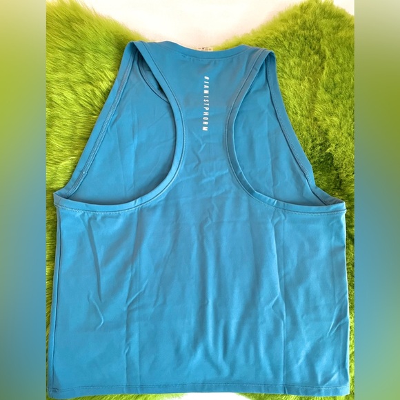 SOLD 1st Phorm Venture Leggings & Training Workout Tank Set | Steel Blue | M/L - Picture 5 of 10